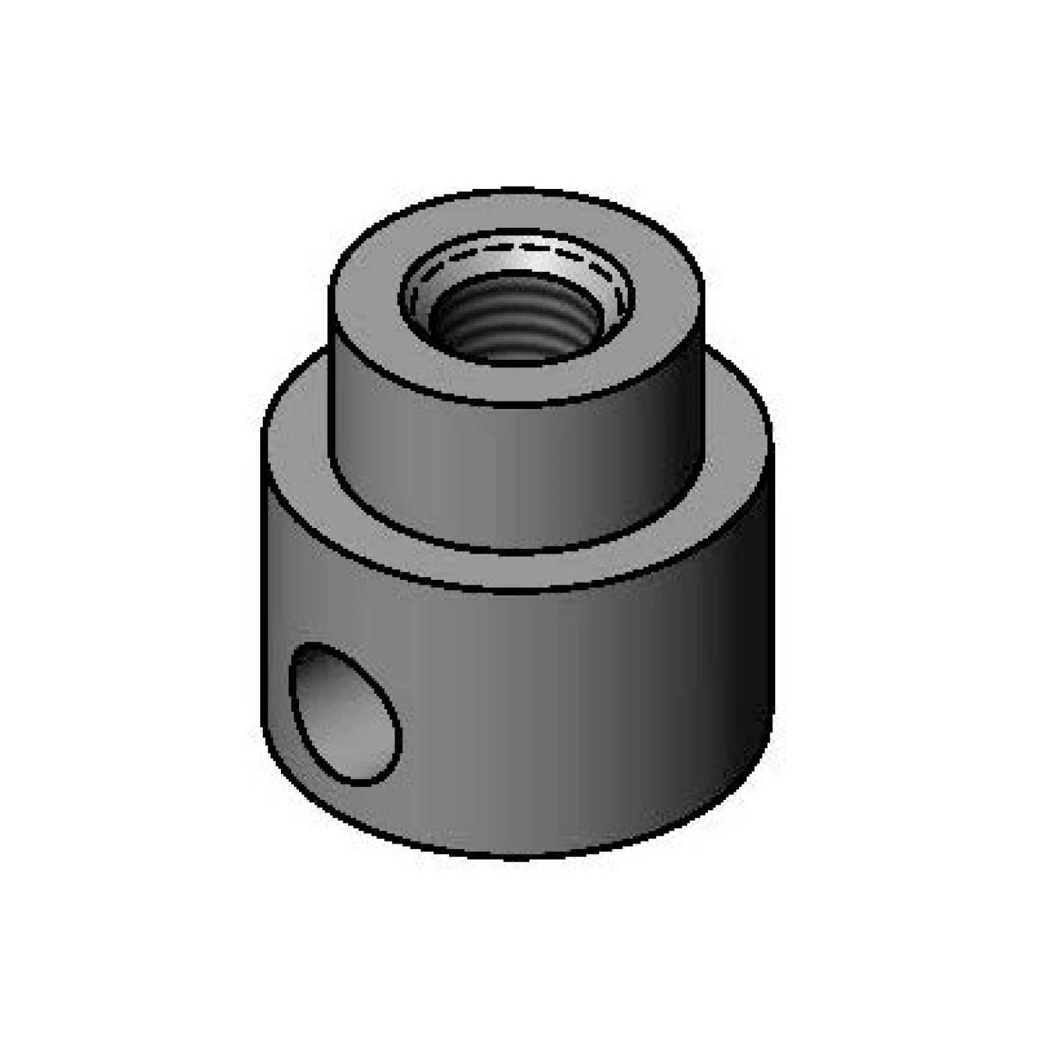 T&S Brass PSH BTN B-1200 GLS FILR