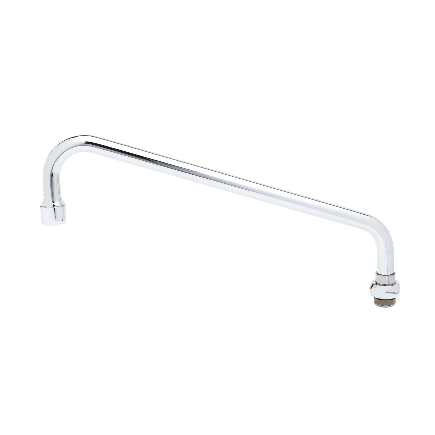 T&S Brass Swing Nozzle w/ 2.2 GPM Aerator, 12" Length, 3-15/16" Clearance