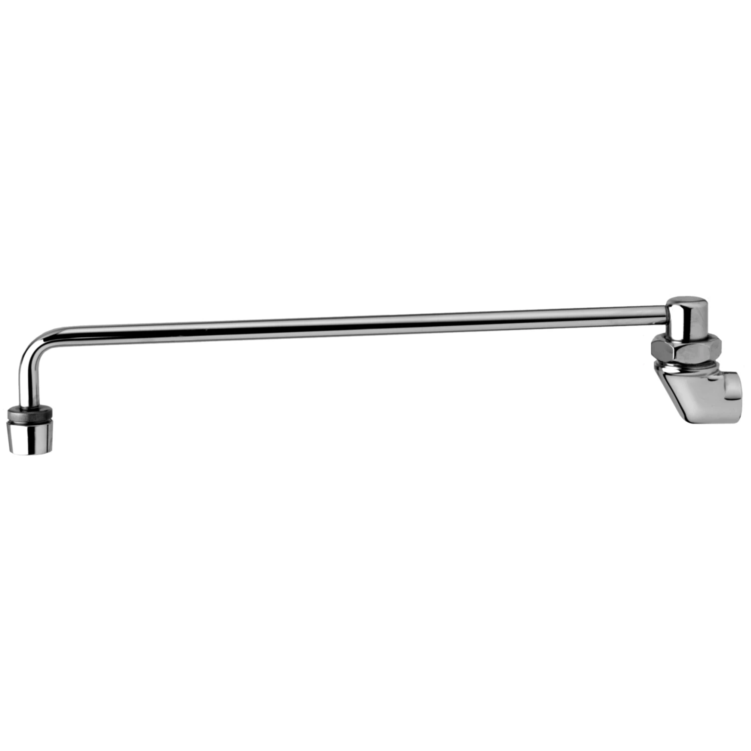 T&S Brass Range Faucet, Wall Mount, Aerator, 13" Nozzle, 3/8" NPT Female Inlet
