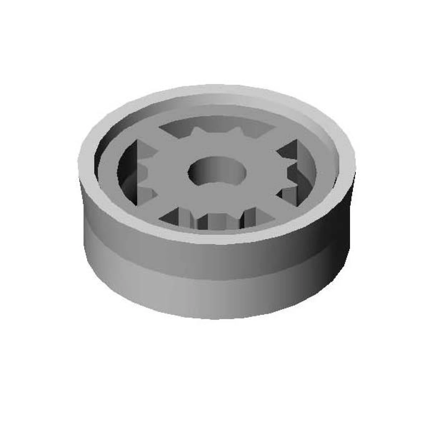 T&S Brass Flow Control Disc, 1.0 GPM, Grey Insert