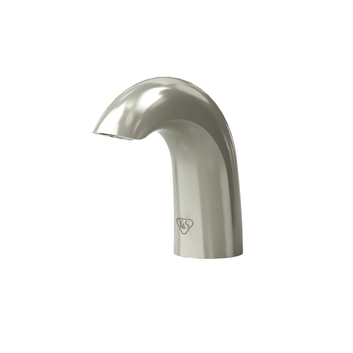 T&S Brass WaveCrest Lavatory Sensor Faucet, Brushed Nickel, 0.5 GPM / 1.9 LPM VR Concealed Spray Device