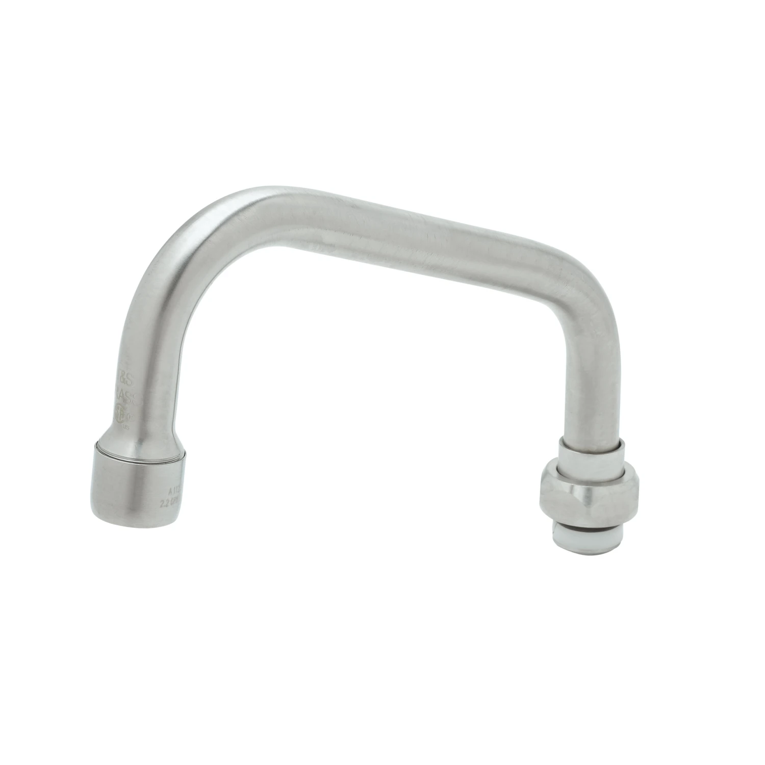 T&S Brass 6" Stainless Steel Swing Nozzle with 2.2 GPM EverSteel Aerator