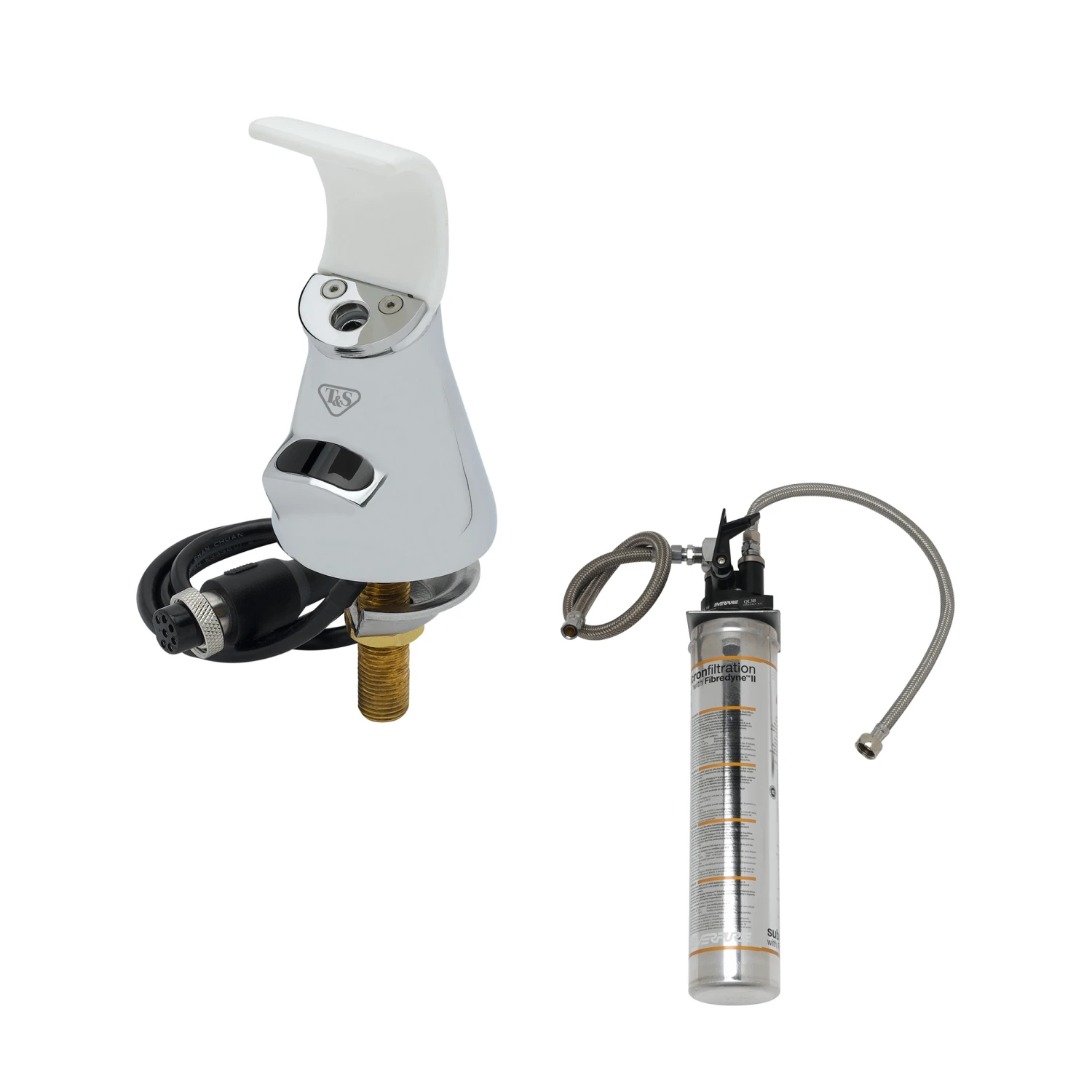 T&S Brass ChekPoint Sensor Bubbler & Water Filtration Kit