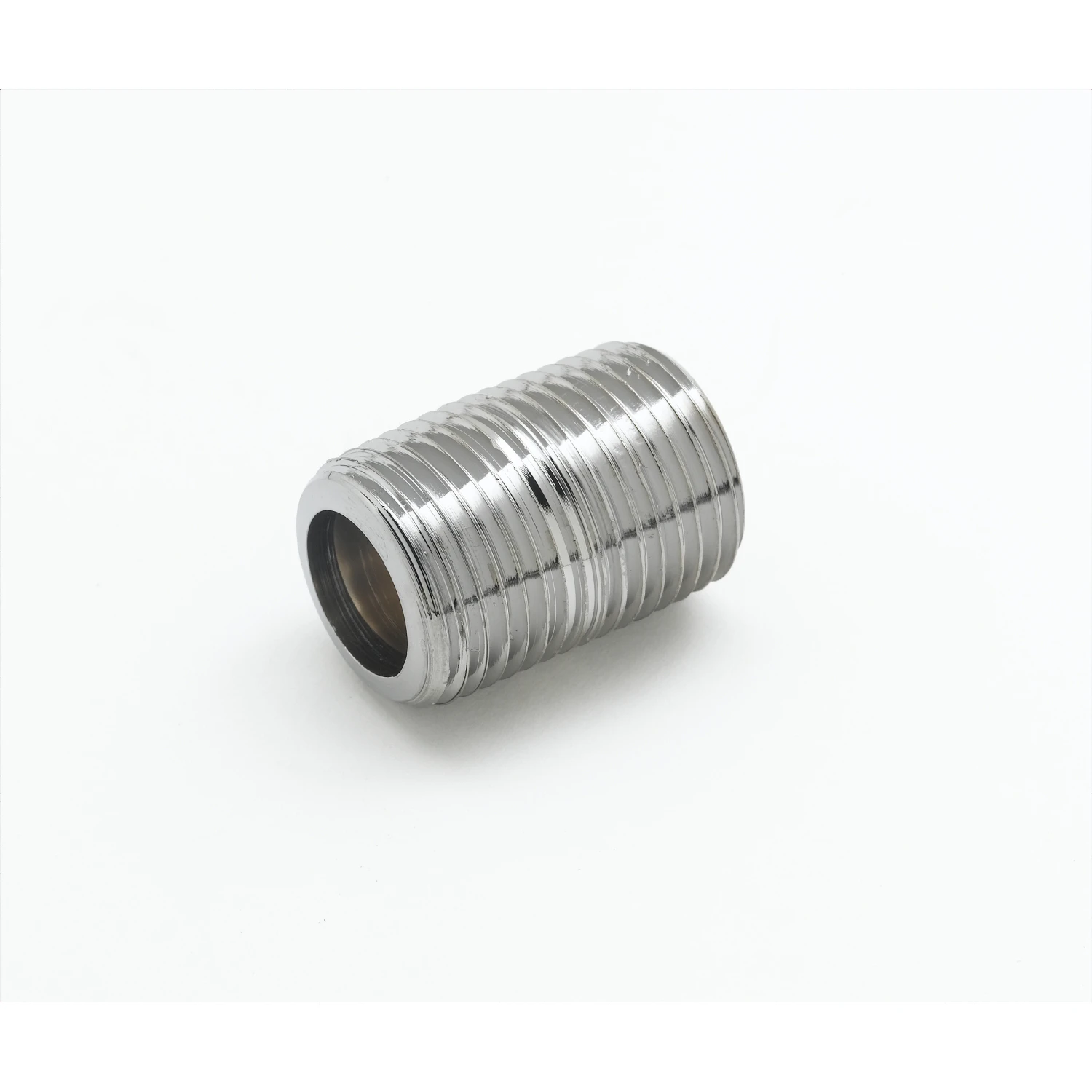 T&S Brass 1/2" NPT Close Nipple (Chrome Plated)