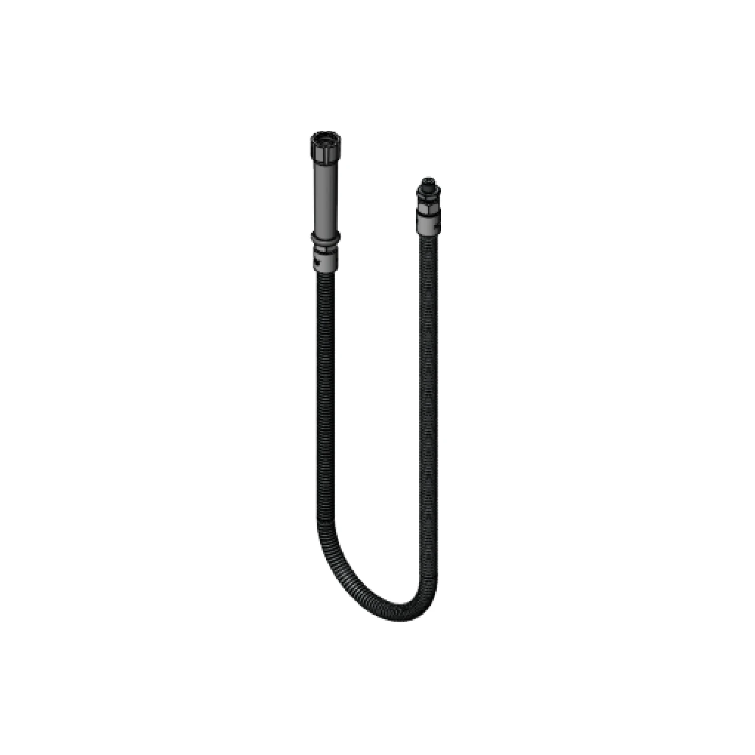 T&S Brass 48" SS Flex Hose w/ Fisher Adapter