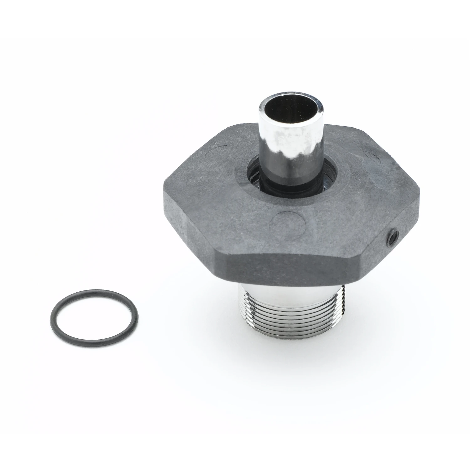 T&S Brass 035A Outlet w/ Black Heat-Resistant Handle