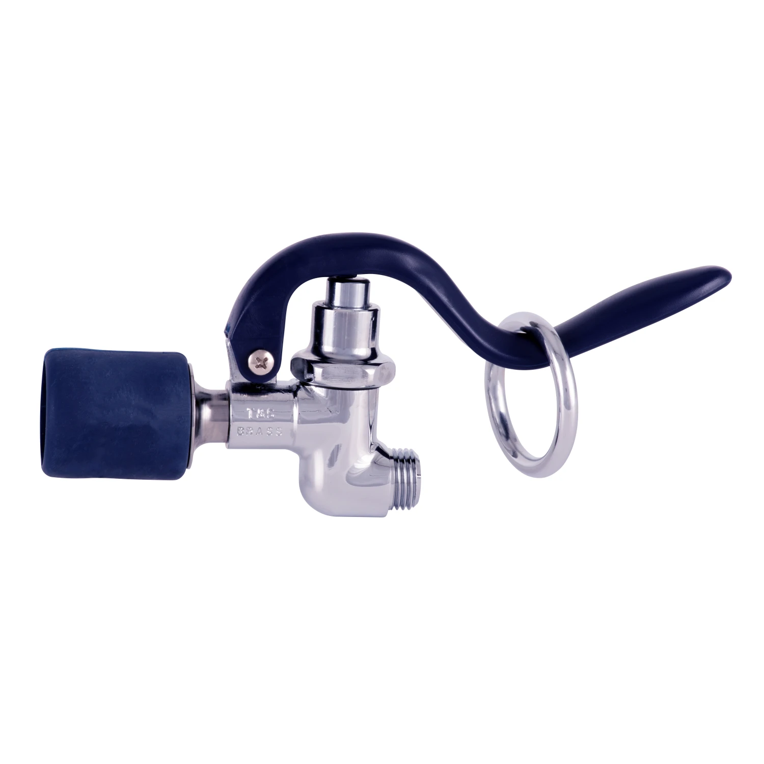 T&S Brass Spray Valve, Blue, Low-Flow Spray Tip (1.07 GPM / 7.2 Oz-f @ 60 PSI)