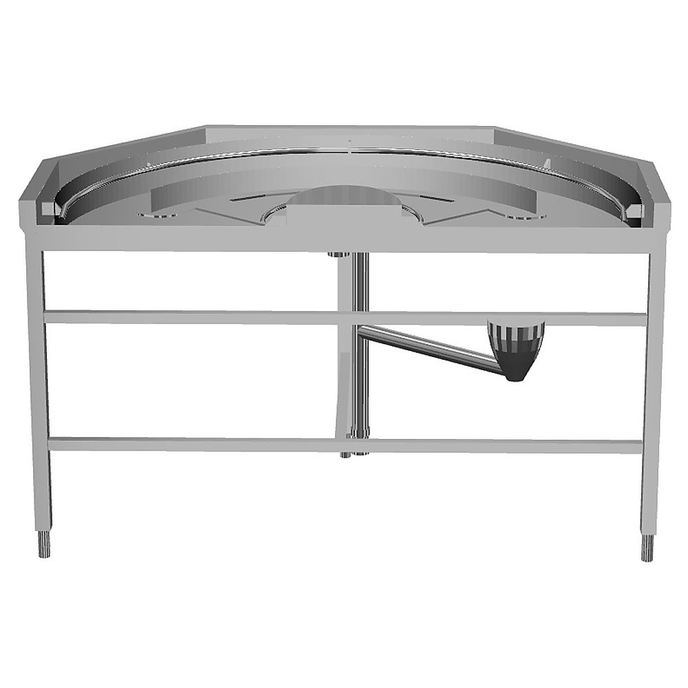 Zanussi Handling System for Rack Type — 180° dishwasher driven curves