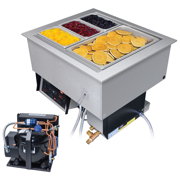 Hatco Remote Drop-In Hot/Cold Well