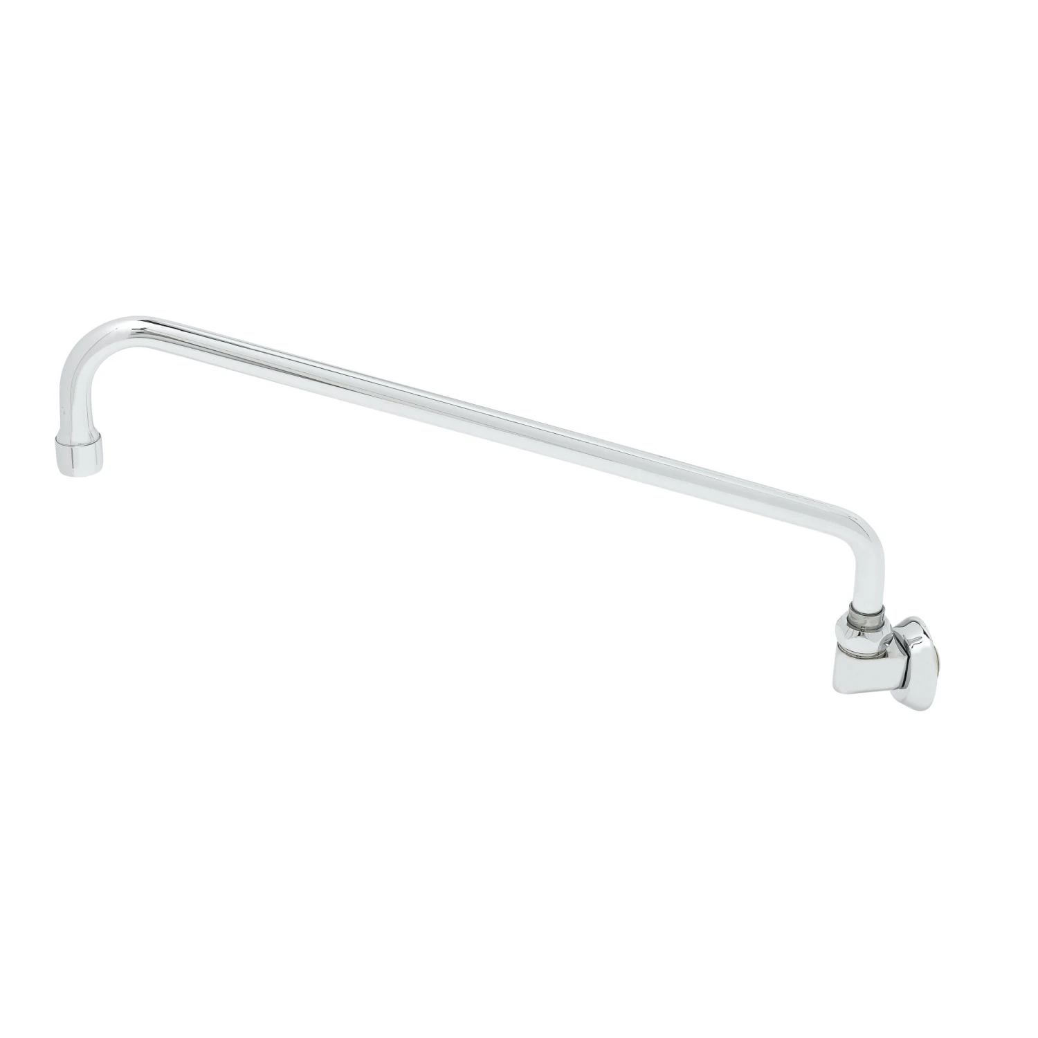 T&S Brass Swivel Nozzle, Wall Mount, 16" Swing Nozzle, Stream Regulator