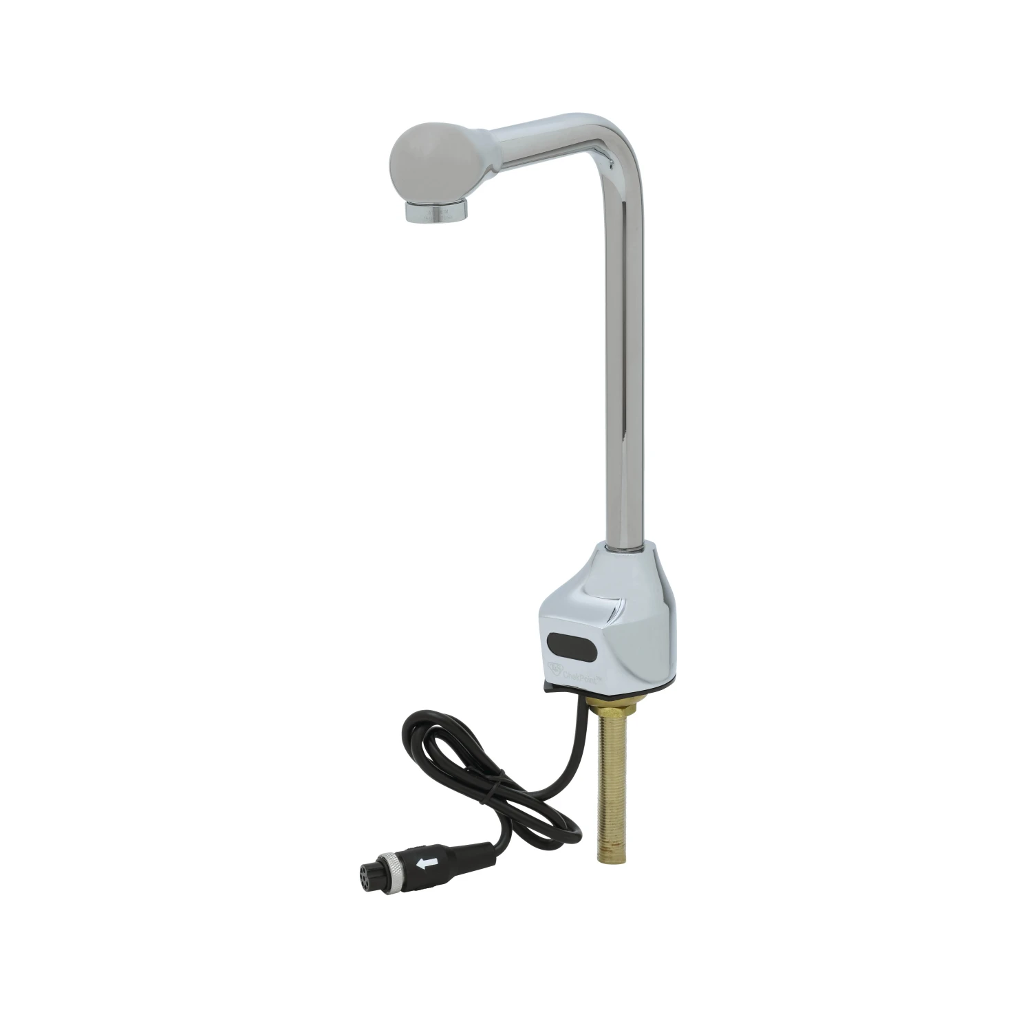 T&S Brass ChekPoint Sensor Glass/Bottle Filler, 8" Outlet Clearance, 1.5 gpm VR Laminar Outlet