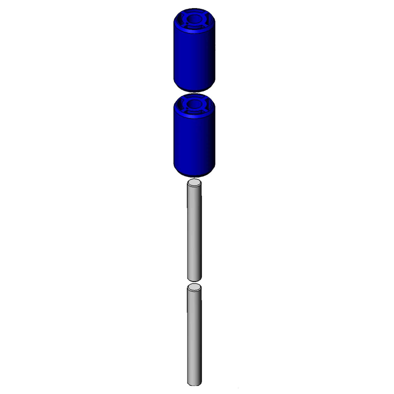 T&S Brass Roller Kit for Small Enclosed Hose Reels