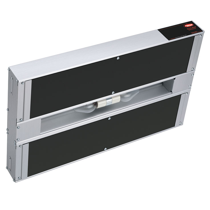 Hatco Glo-Ray® Infra-Black® Dual Aluminum Strip Heater with Lights