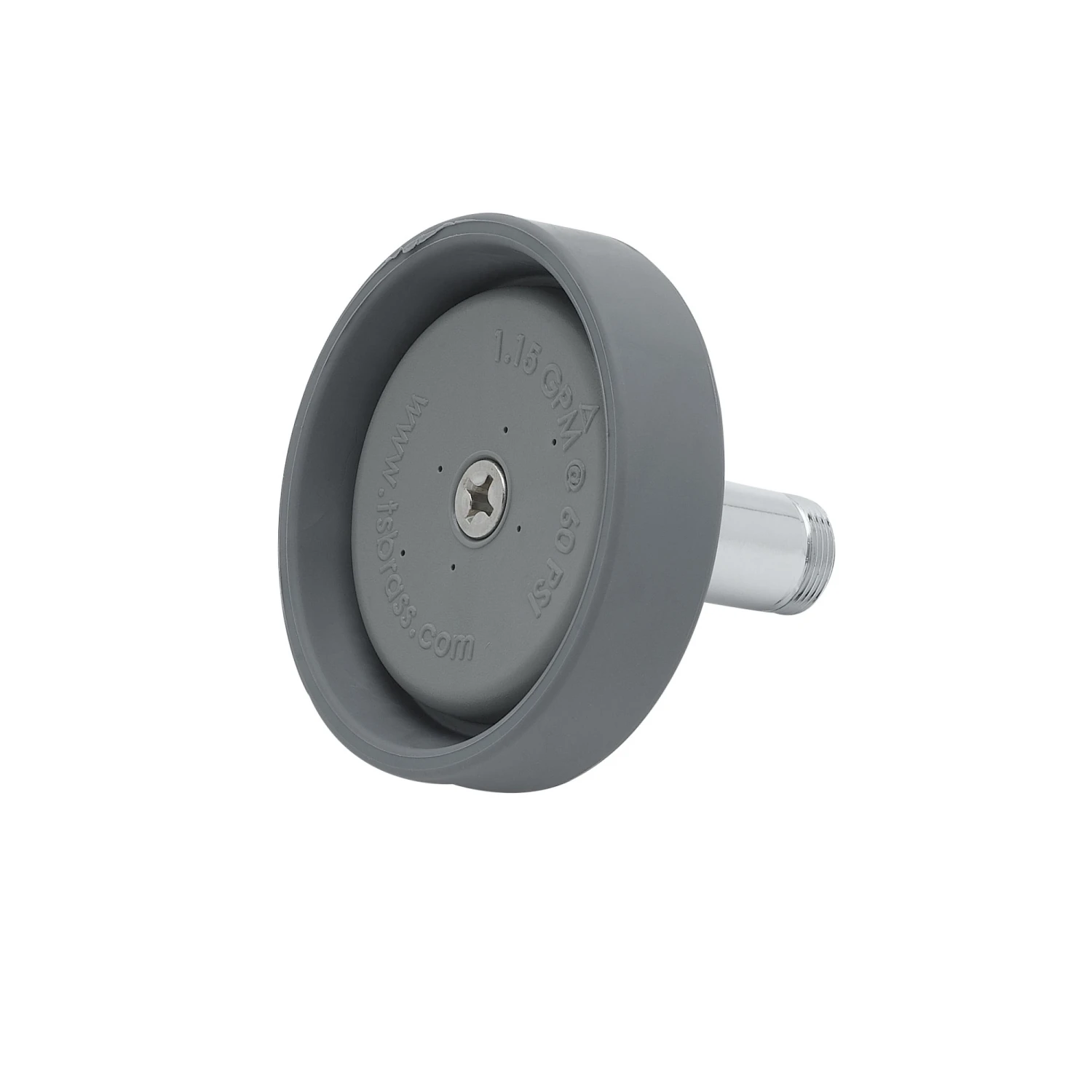T&S Brass Gray Spray Head Assembly, 2019 DOE Compliant 1.15 GPM @ 60 PSI