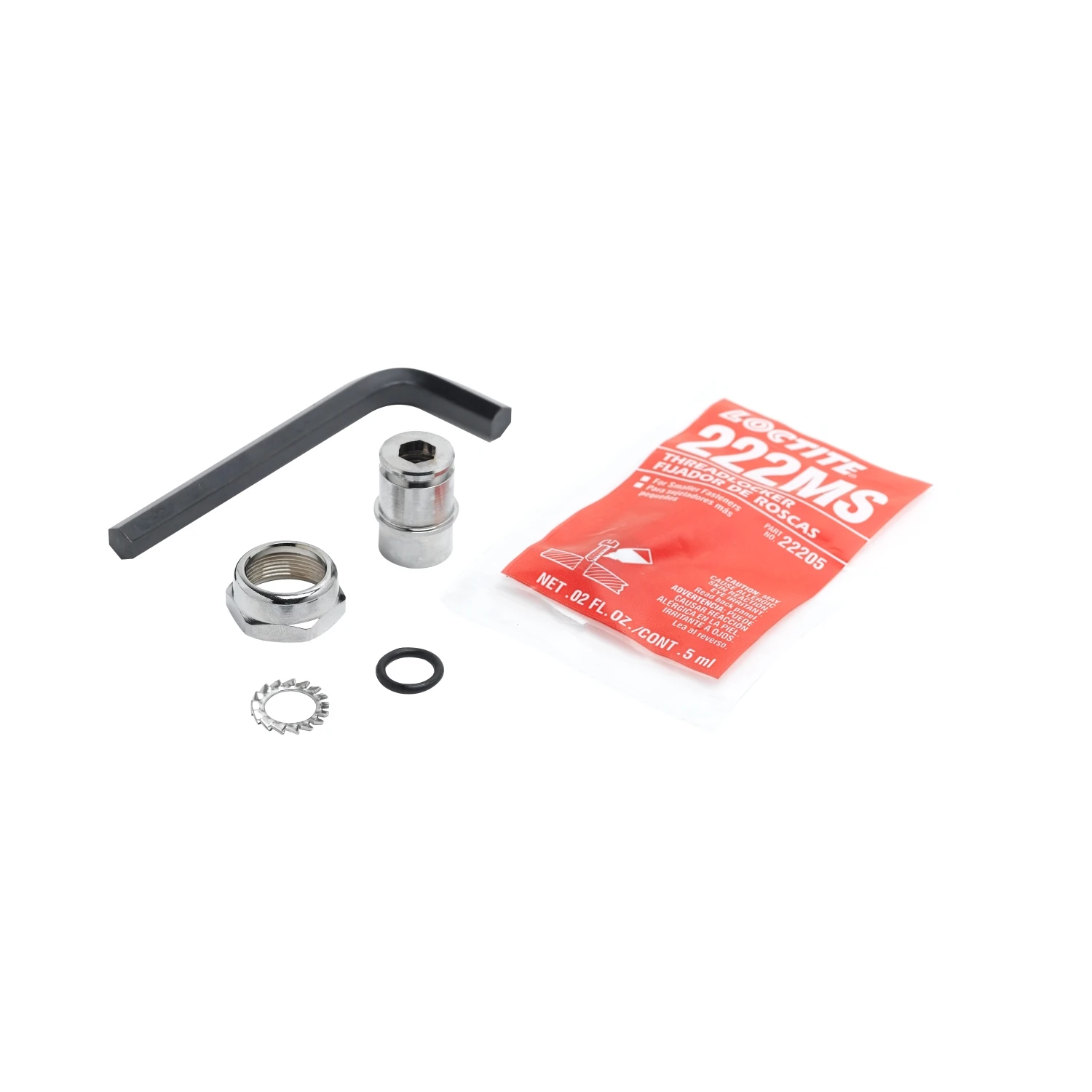 T&S Brass T&S EasyInstall Kit: Swivel Nut, Bushing, O-Ring, Lock Washer (Not Designed for Equip PRUs)
