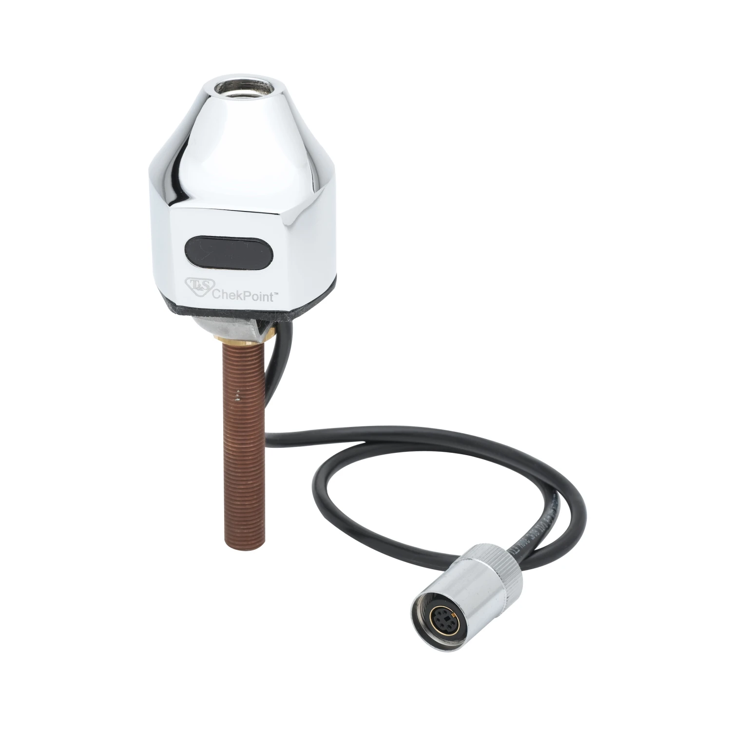 T&S Brass EC-3100 ChekPoint Electronic Deck Mount Faucet, Less Nozzle, 3/8" NPT Outlet