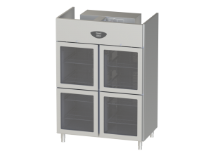 Nayati Refrigeration - Cabinet Cabinet Chiller - Glass Door NR G4-2/1 GD