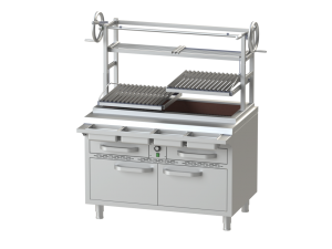 Nayati Asian Cooking - Roaster & Grill Charcoal - Mixed Grill NCMG 12-75 (2W)