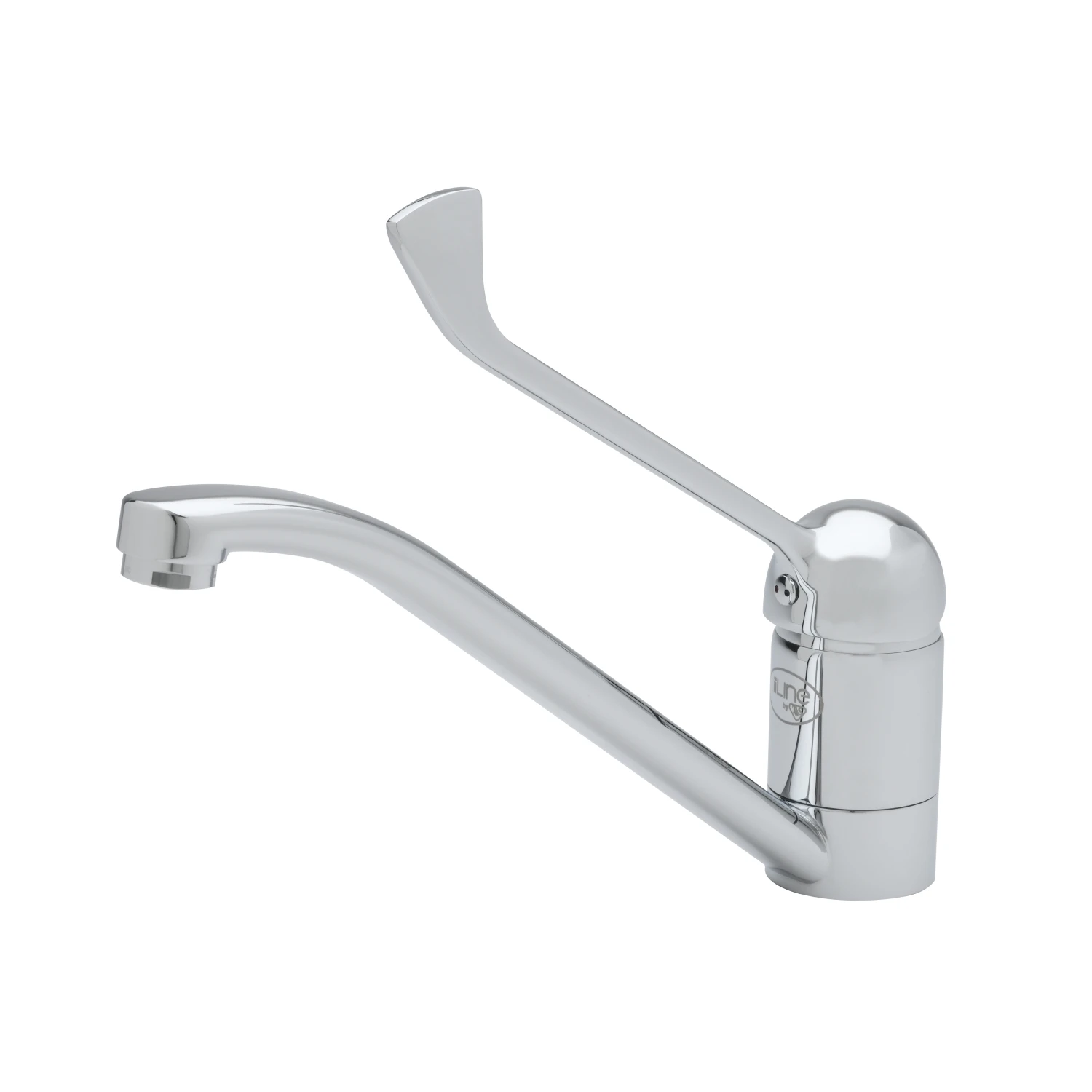 T&S Brass Single Lever Faucet w/ Extended Handle & 1.5 GPM Aerator