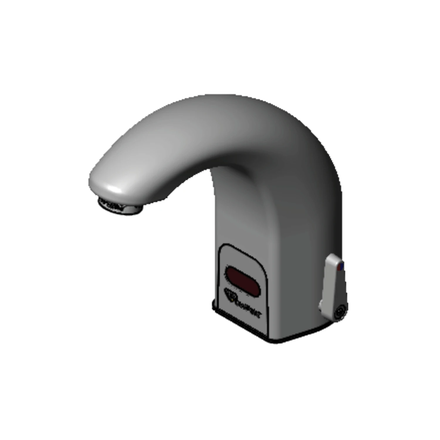 T&S Brass ChekPoint Above-Deck Electronic Faucet, Contemporary Spout, 2.2 GPM / 8.3 LPM VR Aerator, Hydrogenerator
