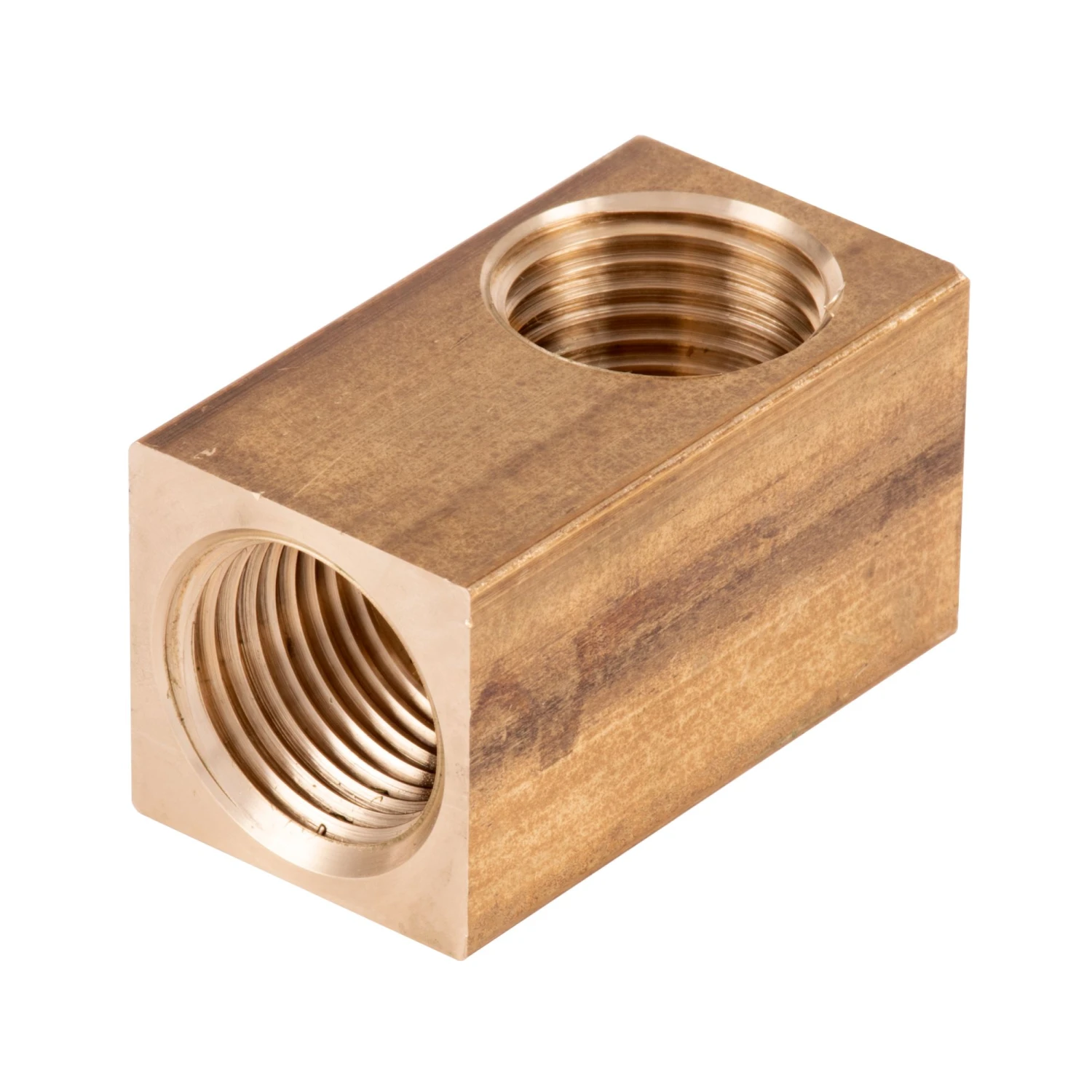 T&S Brass Short Elbow, 1/2" NPT Female x Female